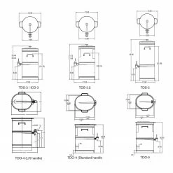 BUNN TDO-4 Iced Tea & Coffee Dispenser W/ Solid Lid Brewers