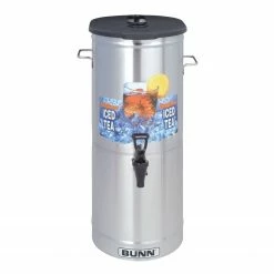 Brewers BUNN TDO-5 Iced Tea & Coffee Dispenser W/ Brew-Thru Lid