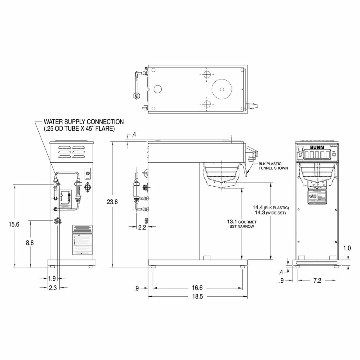 BUNN AXIOM DV-APS Airpot System Coffee Brewer