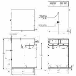 BUNN AXIOM Twin Airpot System Coffee Brewer