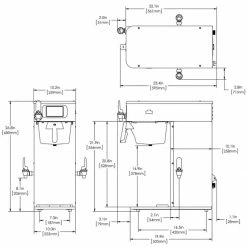 BUNN ICB-DV Platinum Edition Coffee Brewer Brewers