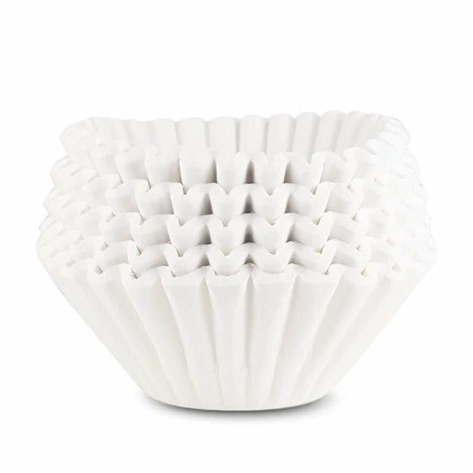 Espresso Parts Paper Coffee Filters, Fits Batch Brewers - Size 18" X 7" (500 Count)