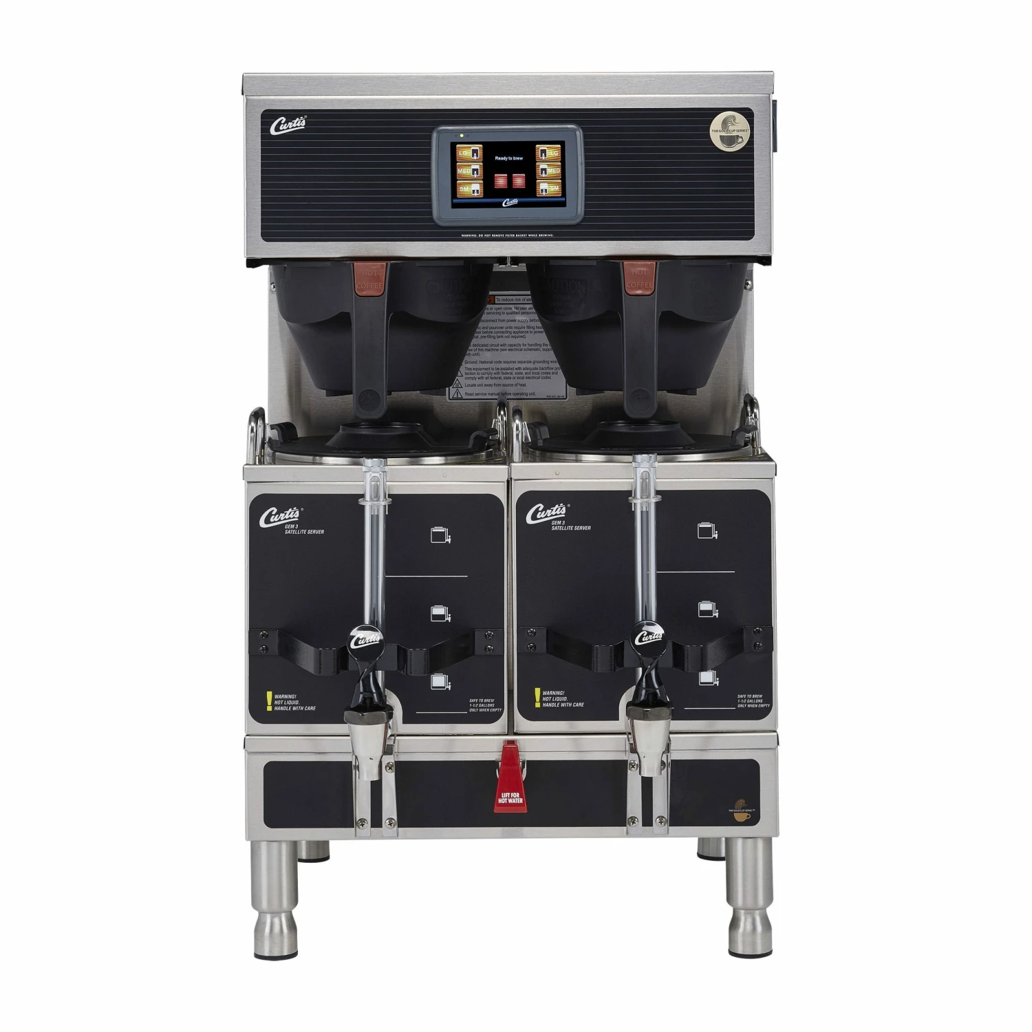 Brewers Wilbur Curtis G4 Twin 1.5 Gallon Coffee Brewer