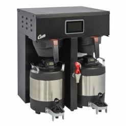 Brewers Wilbur Curtis G4 1.0 Gallon ThermoPro Twin Coffee Brewer - Black