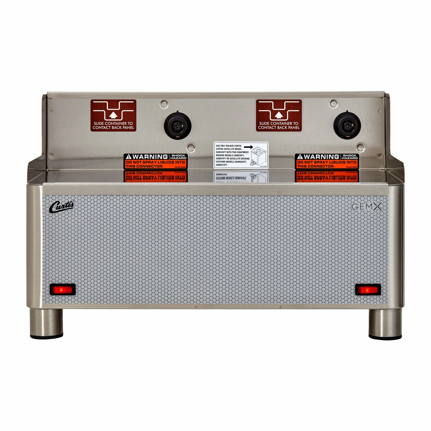 Wilbur Curtis GEM5XSIFT IntelliFresh Satellite Twin Coffee Server Stand Brewers