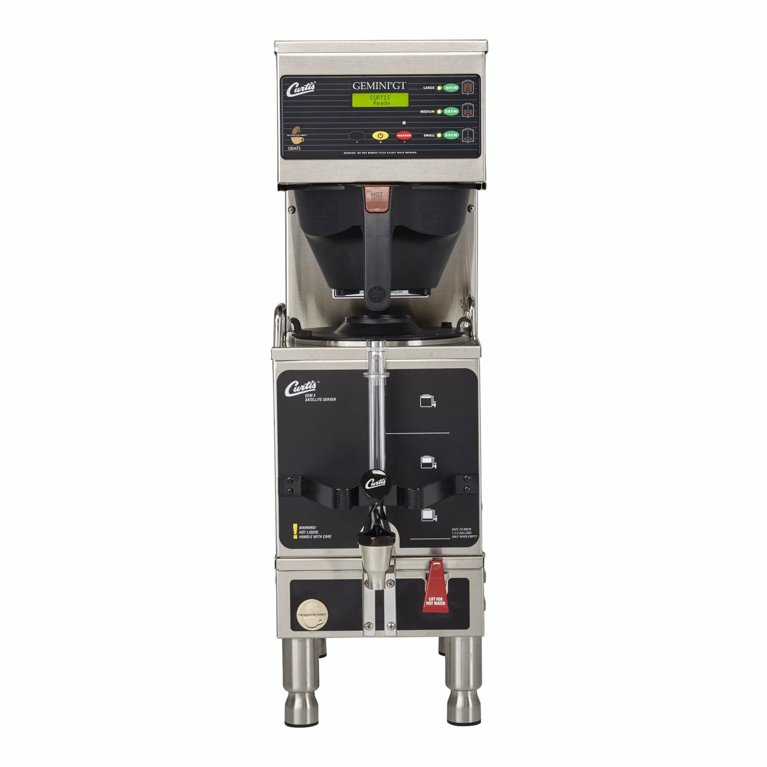 Wilbur Curtis G3 Single 1.5 Gallon Coffee Brewer W/ Brew Basket Locks Brewers