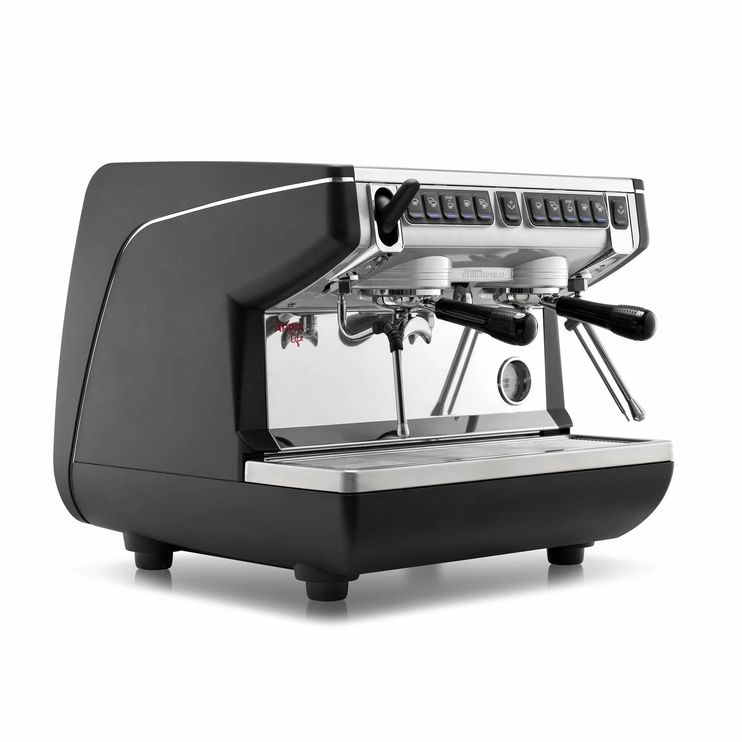 Equipment Nuova Simonelli Appia Life Compact 2 Group Volumetric Espresso Machine - 220v W/ Autosteam