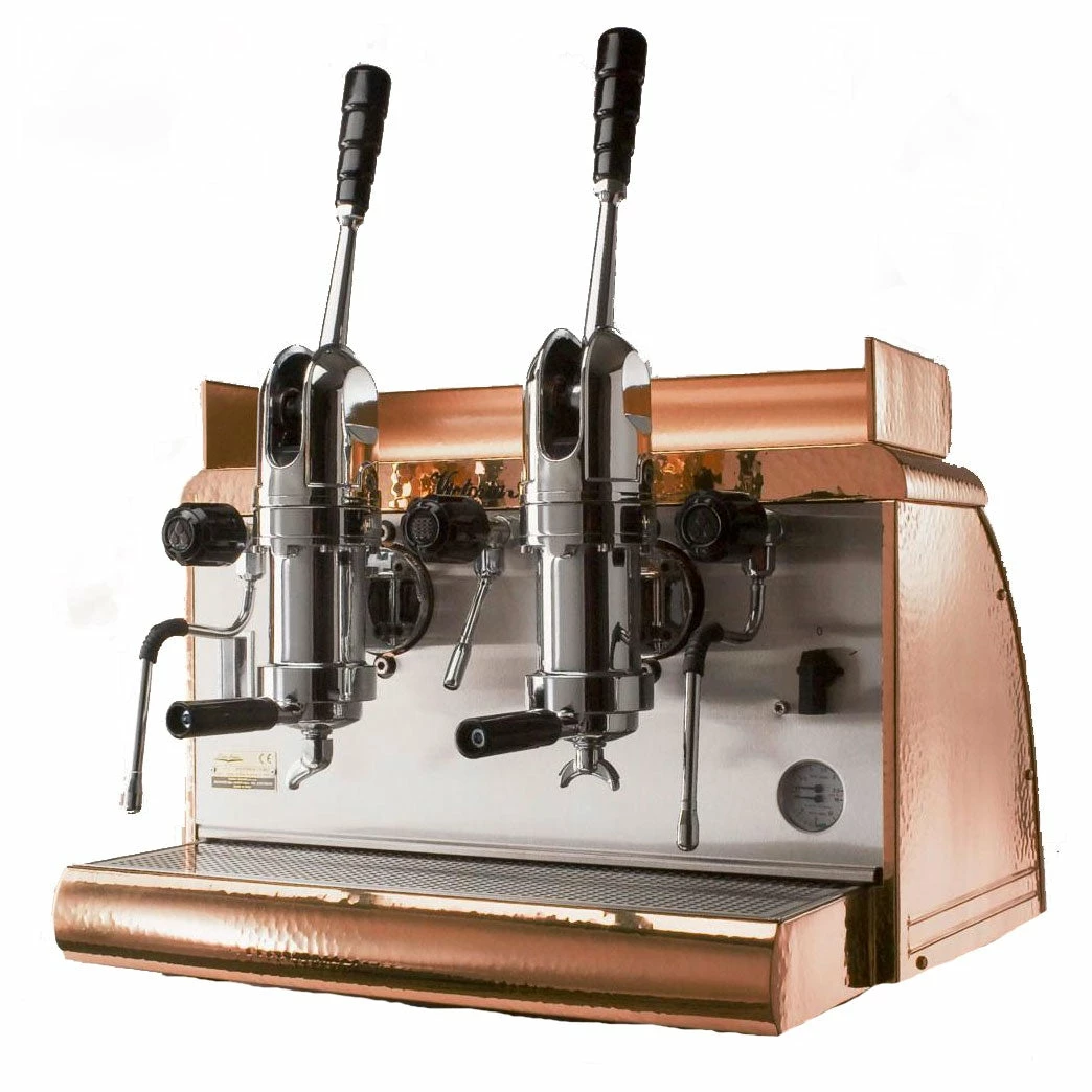 Victoria Arduino Athena Classic Leva 2 Group Espresso Machine - Copper