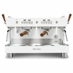 Equipment Ascaso Barista T Plus, Automatic 2 Group Espresso Machine, With Thermodynamic Technology (White)