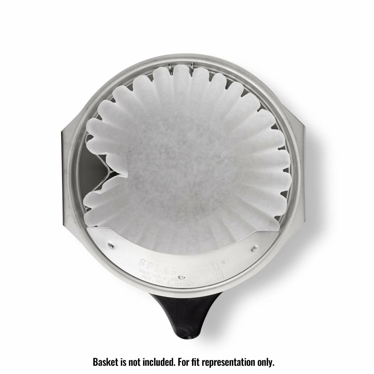 Espresso Parts Paper Coffee Filters, Fits Batch Brewers - Size 13"x 5" (500 Count)