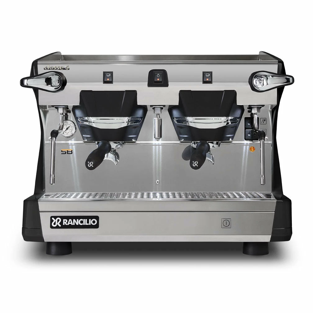Rancilio Classe 5 S Compact 2 Group Semi-Automatic Espresso Machine - Anthracite Black Equipment