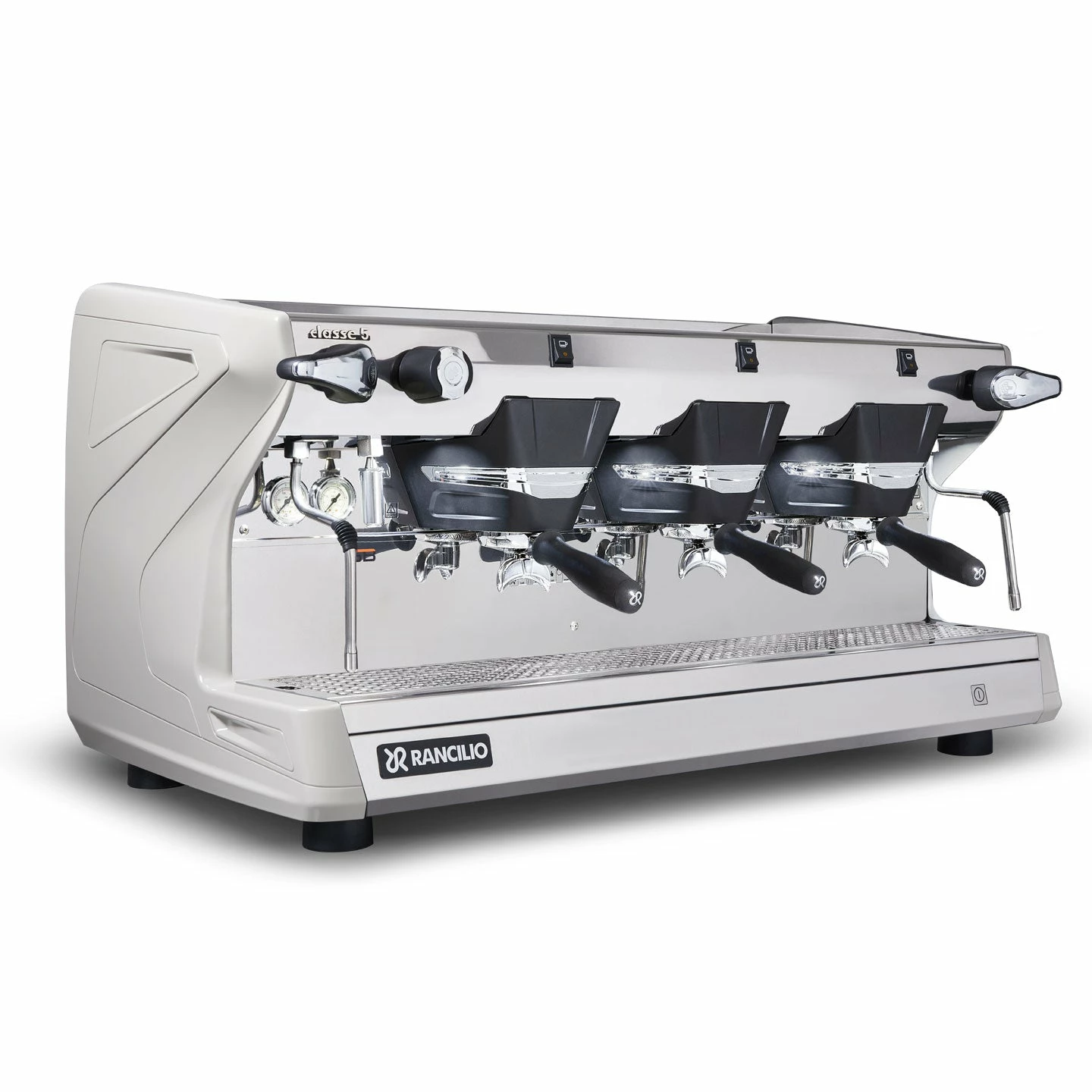 Rancilio Classe 5 S 3 Group Semi-Automatic Espresso Machine - Ice White Equipment