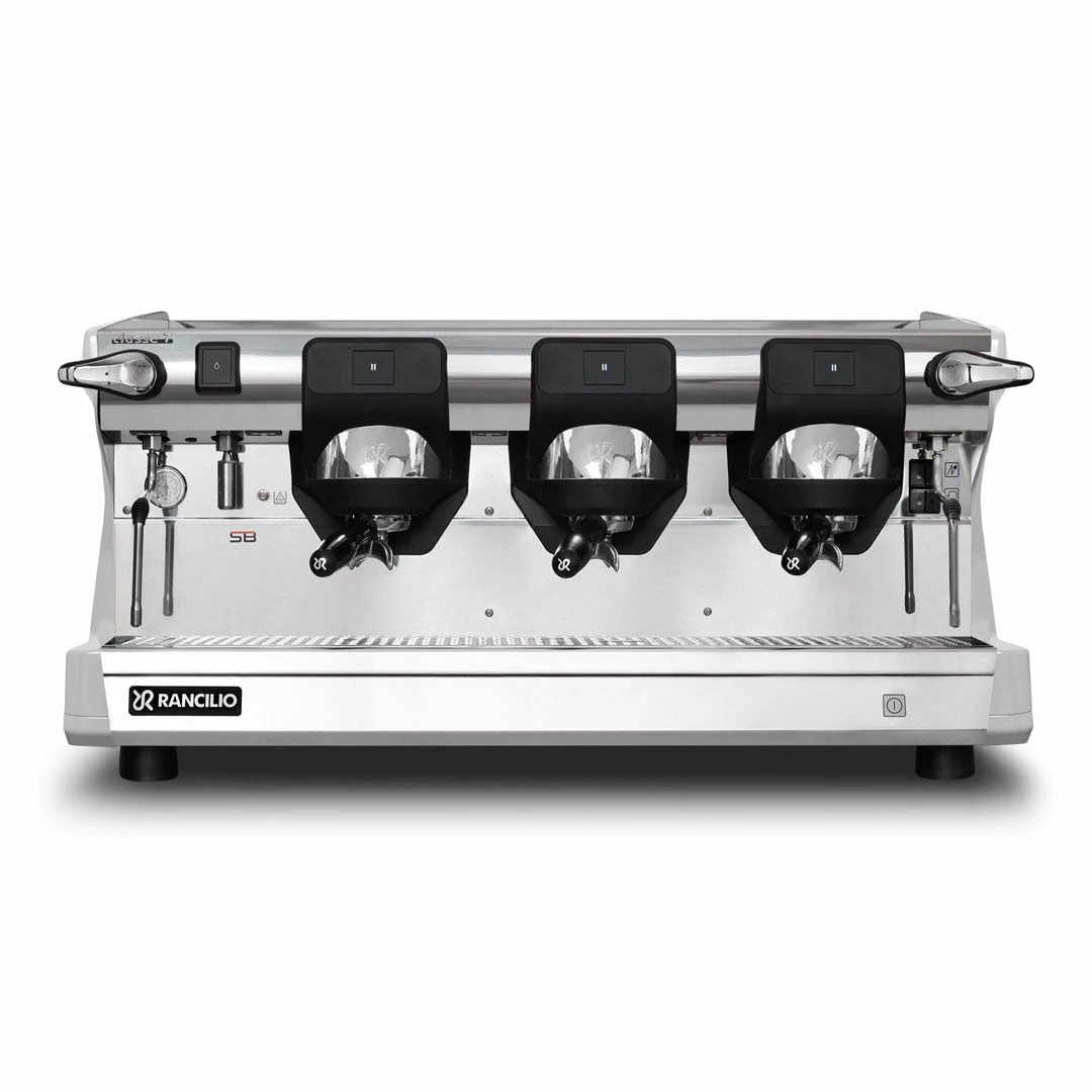Rancilio Classe 7 S 3 Group Semi-Automatic Espresso Machine - Ice White Equipment