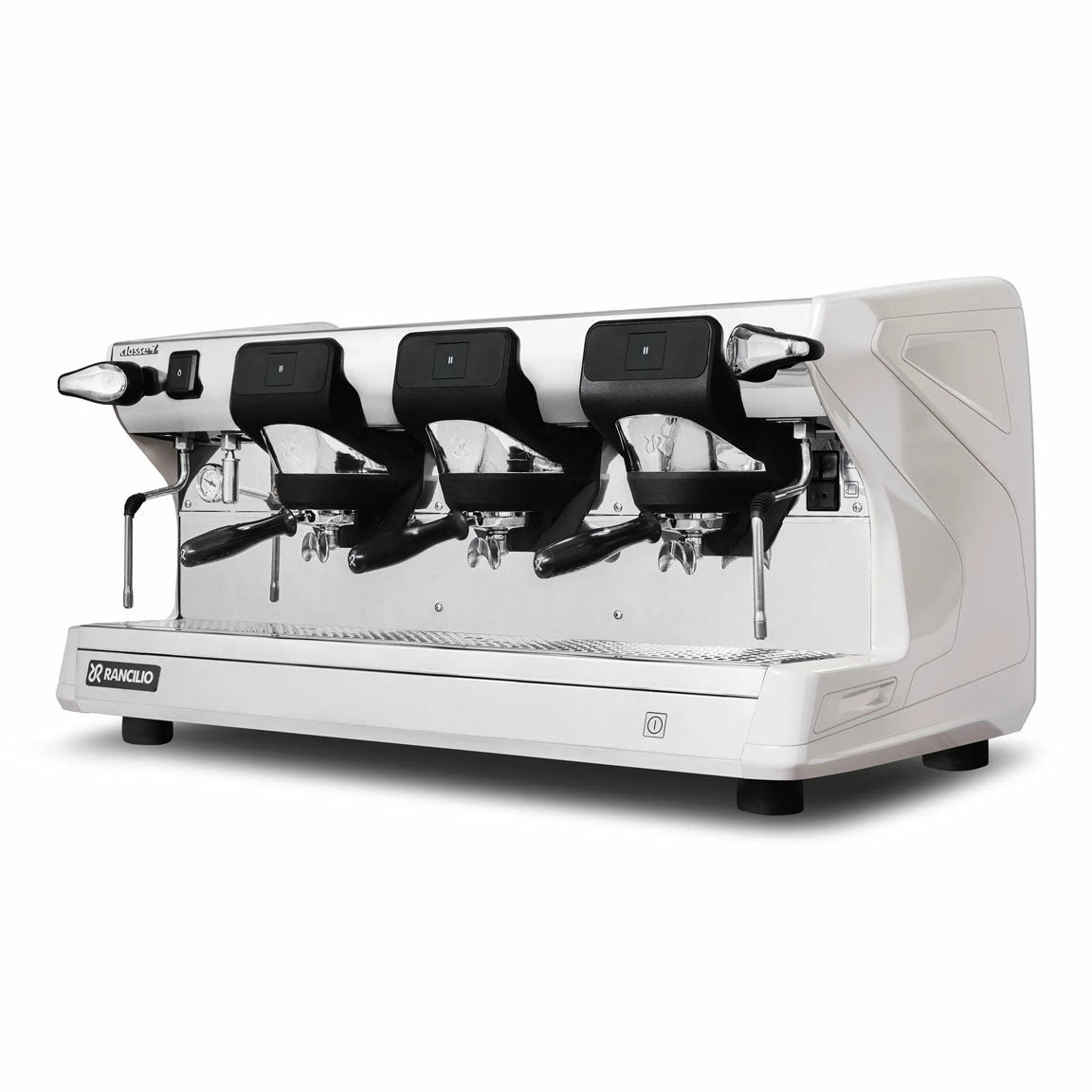 Rancilio Classe 7 S 3 Group Semi-Automatic Espresso Machine - Ice White Equipment