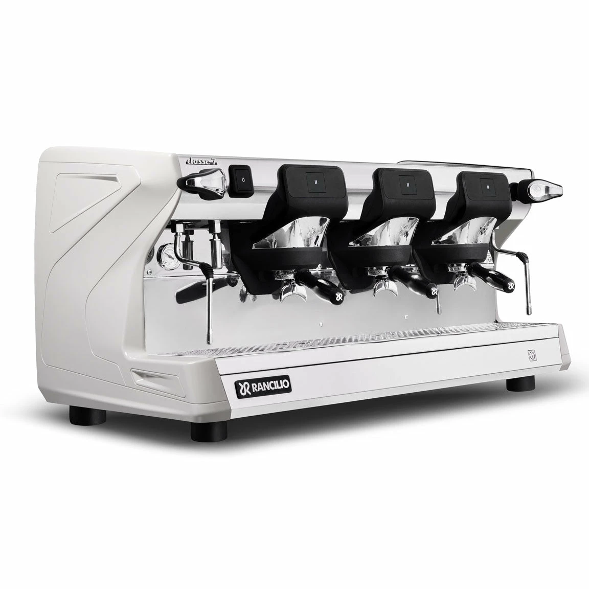 Rancilio Classe 7 S 3 Group Semi-Automatic Espresso Machine - Ice White Equipment