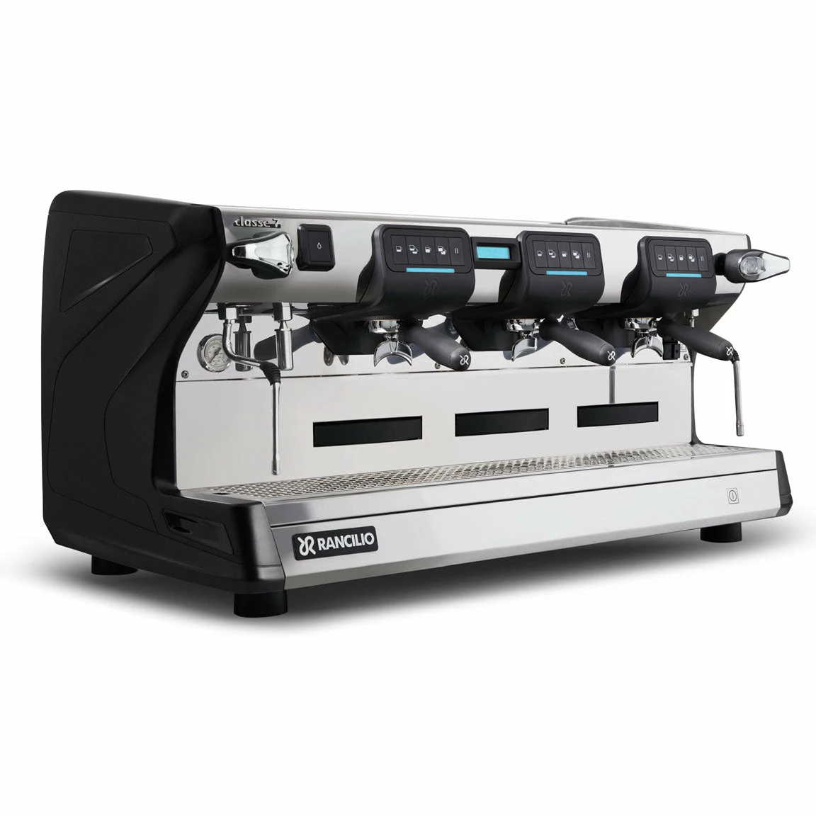Rancilio Classe 7 USB Tall 3 Group Volumetric Espresso Machine - Anthracite Black Equipment