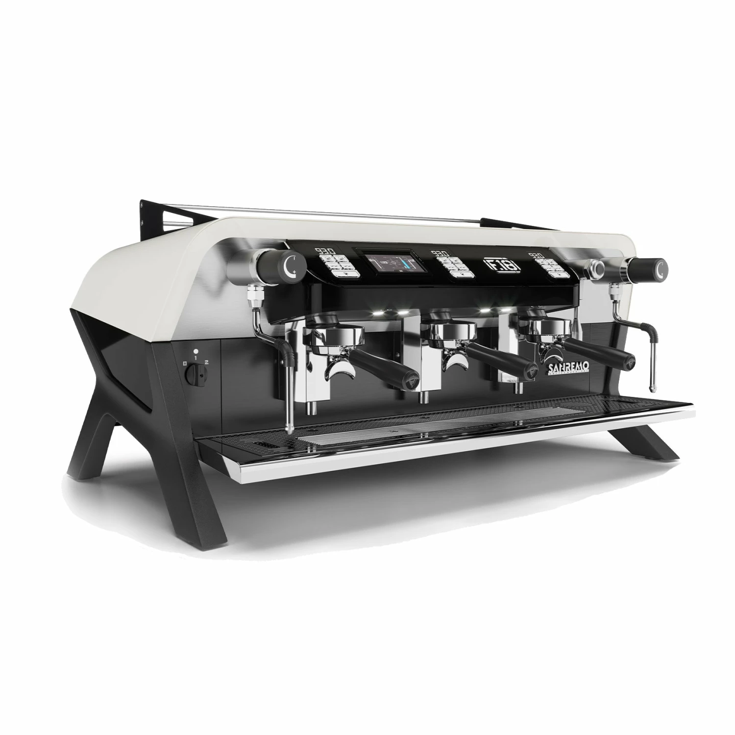 Equipment Sanremo F18 3 Group Volumetric Espresso Machine - White