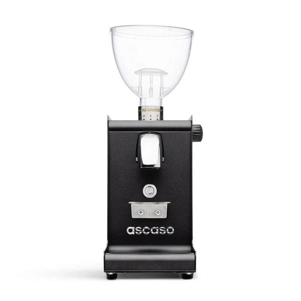 Ascaso I-STEEL Flat Burr Home Coffee Grinder, 54MM - Black Equipment