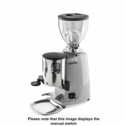 Mazzer Mini W/ Timer Switch Commercial Espresso Grinder - Silver