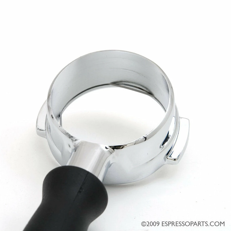 La Marzocco OEM Bottomless Portafilter - Factory Cut, Logo Embossed, Rubber Handled