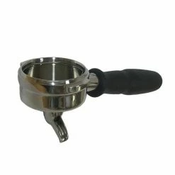 La Marzocco Stainless Steel OEM Portafilter With Rubber Handle - Single Parts