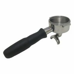 Parts La Marzocco Stainless Steel OEM Portafilter With Rubber Handle - Double
