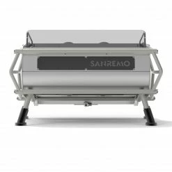 Sanremo Café Racer Naked 2 Group Volumetric Espresso Machine - Steel/Black