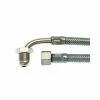 Rancilio 3/8" M X 3/8" F 180 Cm. Stainless Steel Hose With Elbow (Special Order Item)
