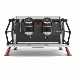 Sanremo Café Racer Naked 2 Group Volumetric Espresso Machine - Black/Red