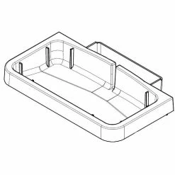 Nuova Simonelli Oscar II Drip Tray - Black (Special Order Item) Parts