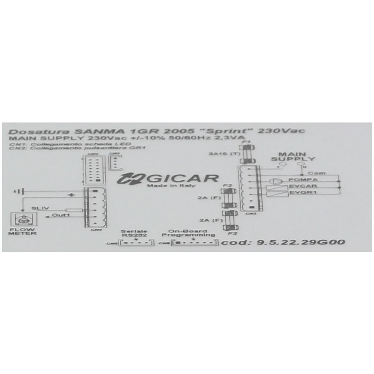 Parts La San Marco 230V One Group Control Unit