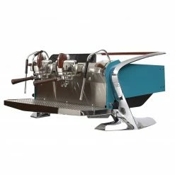 Slayer Steam LP 2 Group Volumetric Espresso Machine - Turquoise Blue Equipment