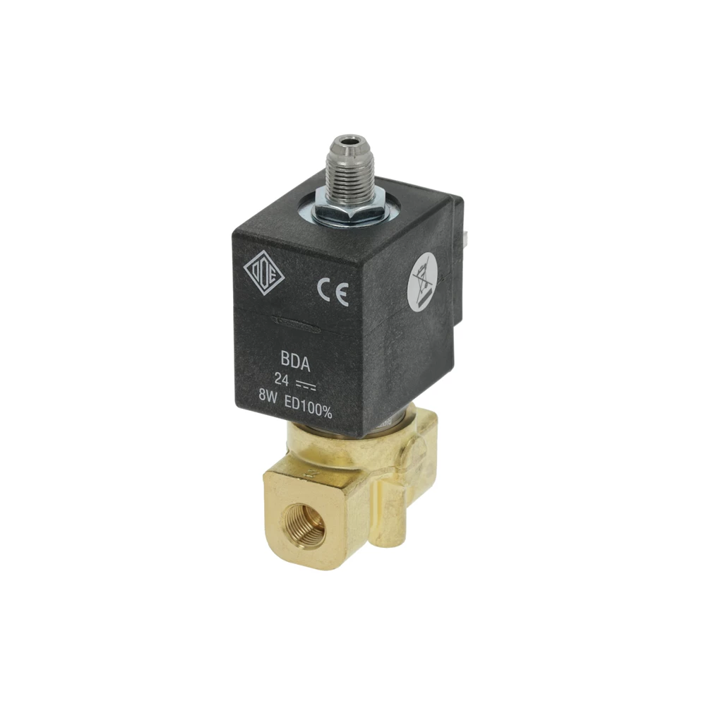 Espresso Parts 24V 50/60 Hz 8W 1/8" F X 1/8" F Three-Way ODE Solenoid (Special Order Item) Parts