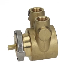 Espresso Parts Short Clamp Flange Rotary Vane Pump Head - 58 Mm